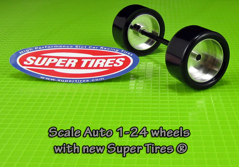 The photo above shows the new Super Tire for the SC-4043 1/24 Scaleauto ...